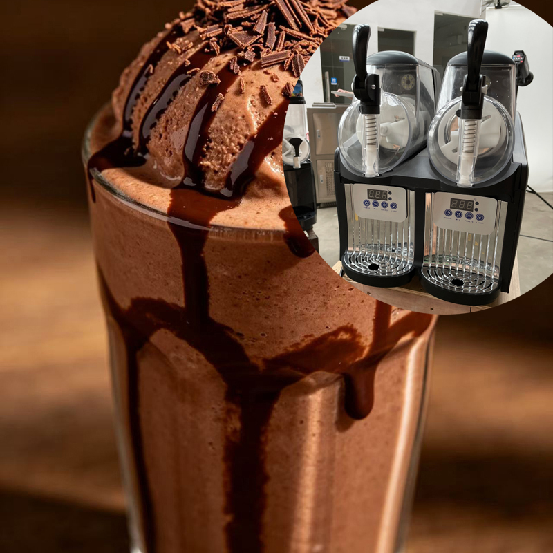 Slushy Machine - เครื่องทำสเลอชี, เครื่องทำสเลอชี 2 ถัง, เครื่องทำสเลอชีเชิงพาณิชย์ 300