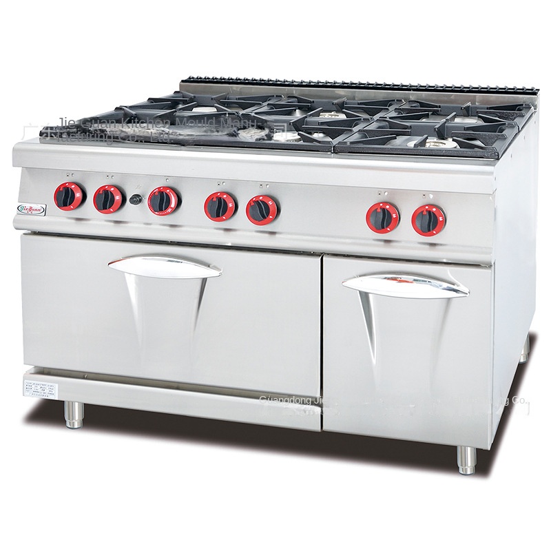 Commercial Kitchen - เตาแก๊สเชิงพาณิชย์ Jie Guan GH-797A แบบตั้งพื้น หัวเตา