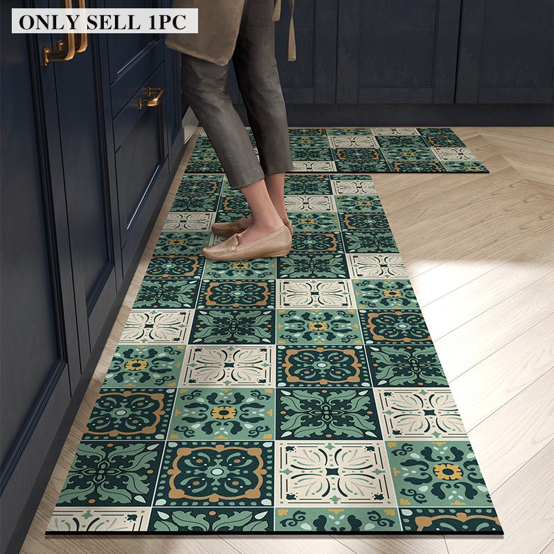 พรมปูพื้นครัวกันน้ำ พีวีซี หนั - Commercial Kitchen Tile บทวิจารณ์และราคา