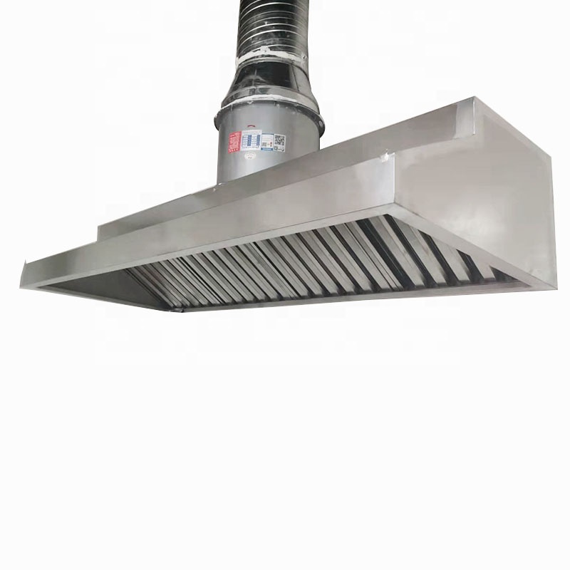 ระบบดูดควันสเตนเลสสตีลสำหรับคร - Commercial Kitchen Range Hood บทวิจารณ์และราคา