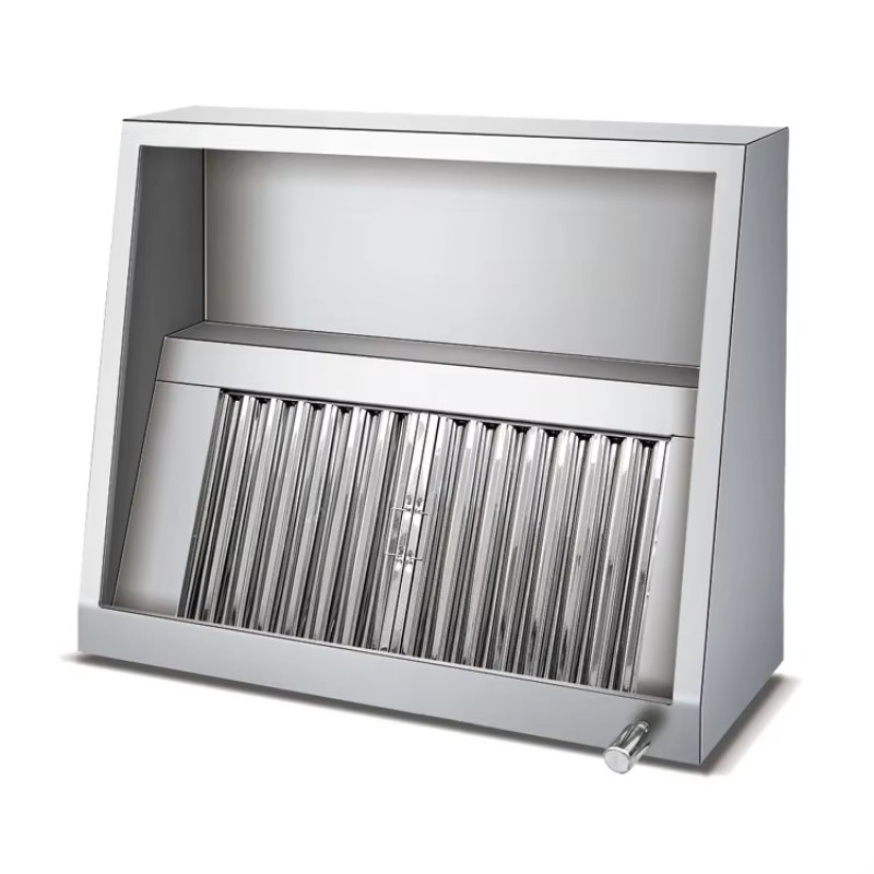 เครื่องดูดควันครัวสแตนเลสสำหรั - Commercial Kitchen Range Hood บทวิจารณ์และราคา