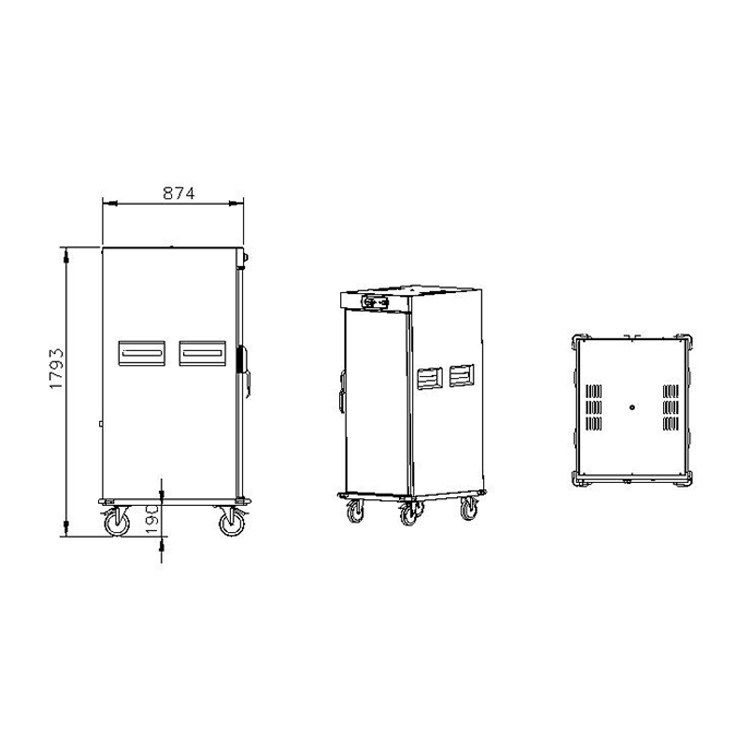ตู้เก็บอาหารอุ่นร้อนแบบดิจิตอล - Commercial Kitchen บทวิจารณ์และราคา