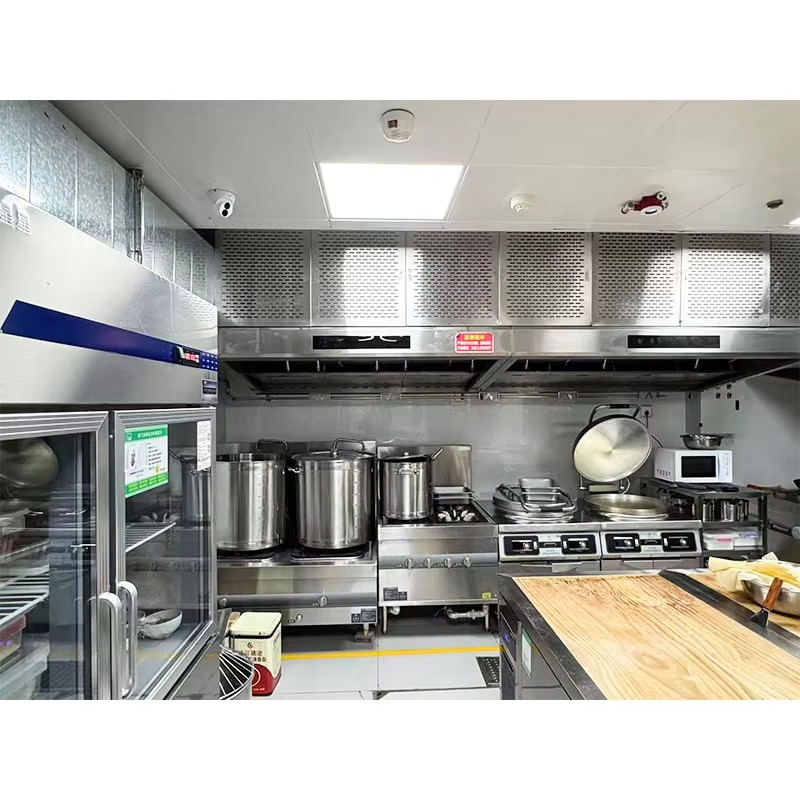 เครื่องดูดควันครัวสแตนเลส 201  - Commercial Kitchen Range Hood บทวิจารณ์และราคา