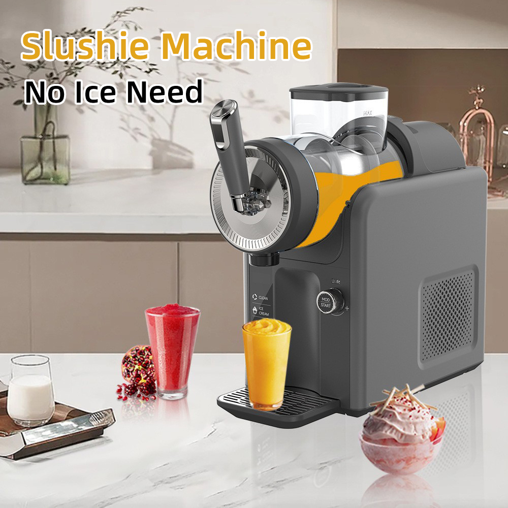 เครื่องทำไอศกรีม 2 in 1 เครื่อ - Slushy Machine บทวิจารณ์และราคา