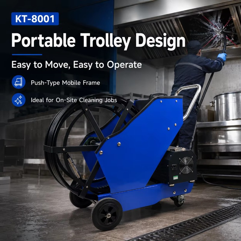 KT-8001 อุปกรณ์ทำความสะอาดท่อด - Commercial Kitchen Maintenance บทวิจารณ์และราคา