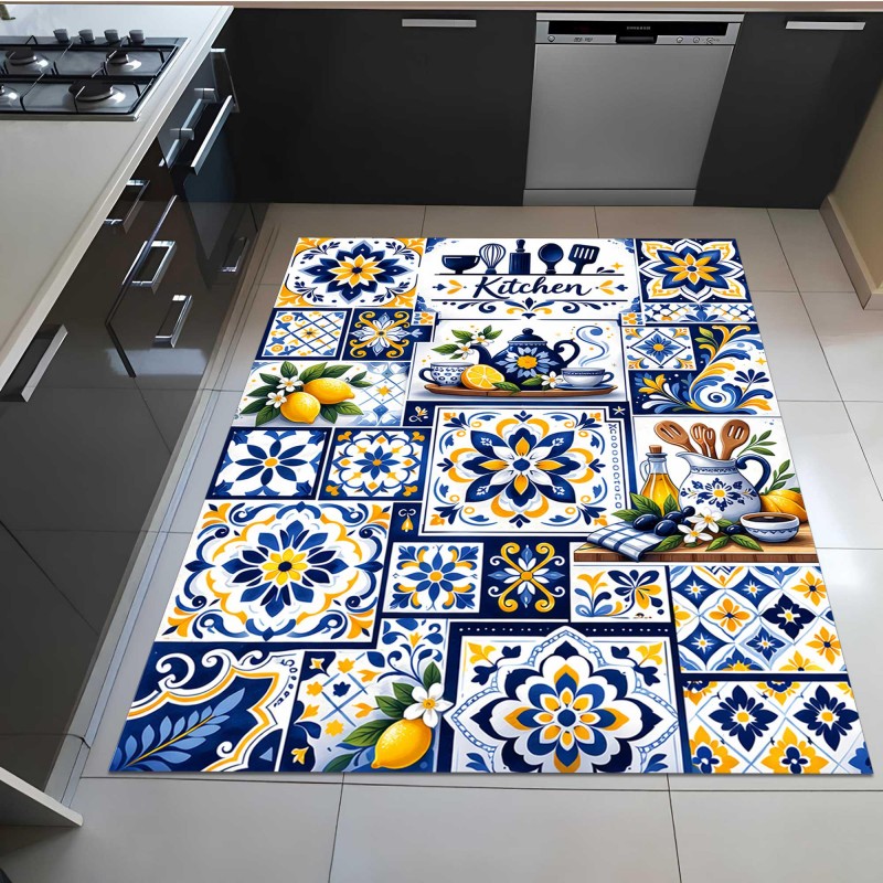 พรมปูพื้นครัวลายโมเสคเมดิเตอร์ - Commercial Kitchen Tile บทวิจารณ์และราคา