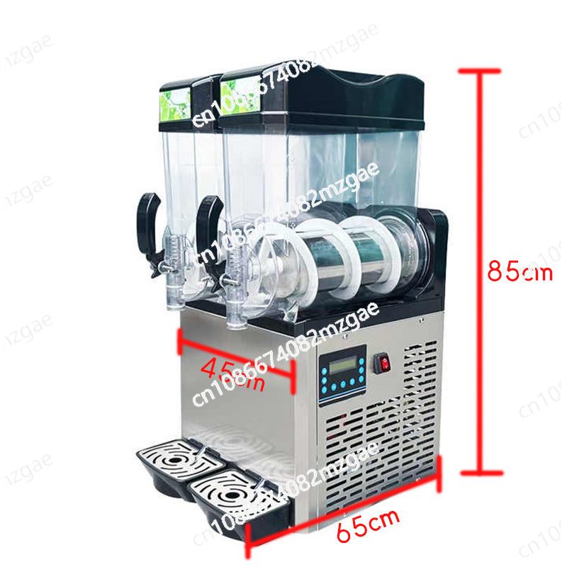 เครื่องทำสมูทตี้ 2 ถัง ขนาด 15 - Slushy Machine บทวิจารณ์และราคา