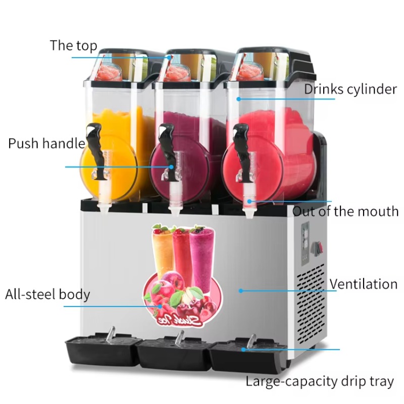 เครื่องทำน้ำแข็งปั่นอัตโนมัติส - Slushy Machine บทวิจารณ์และราคา