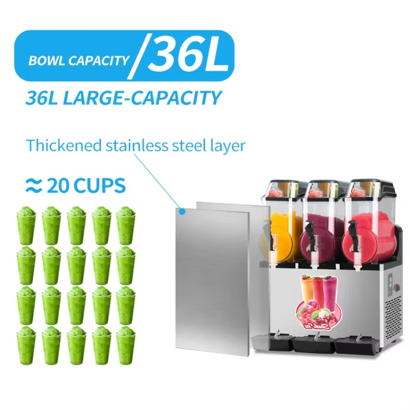 เครื่องทำน้ำแข็งปั่นอัตโนมัติส - Slushy Machine บทวิจารณ์และราคา